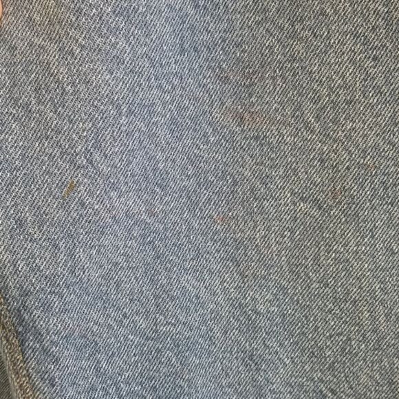 Carhartt Dungaree Fit Jeans Flannel Lined Denim Straight Leg Cargo Men's 42 x 30 - Picture 10 of 13